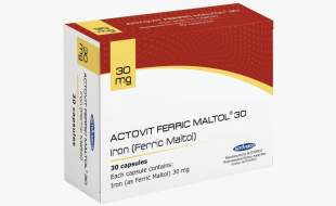 تولید و عرضه اکتوویت فریک مالتول، تنها آهن خوراکی دارای تائیدیه FDA به بازار دارویی ایران
