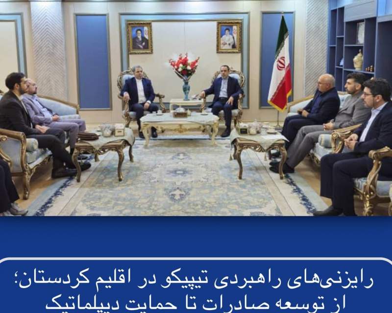 رایزنی‌های راهبردی تیپیکو در اقلیم کردستان