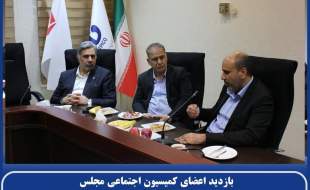 بازدید اعضای کمیسیون اجتماعی مجلس از شرکت‌های راهبردی تیپیکو در آذربایجان شرقی