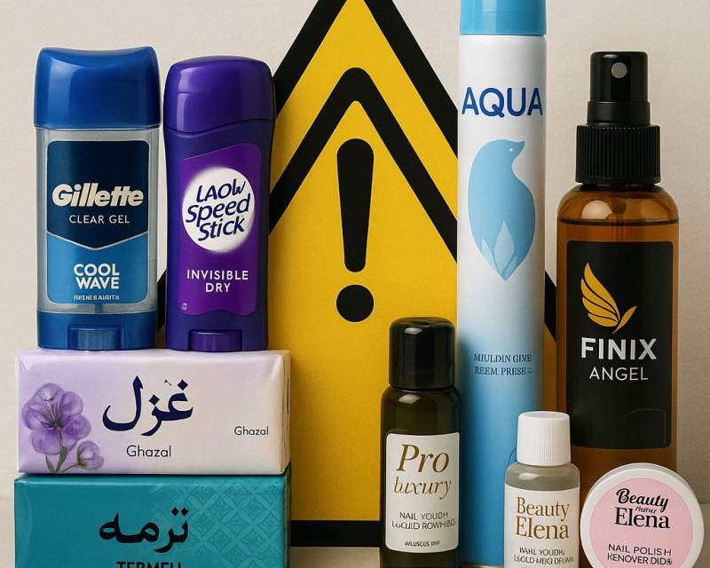 فراخوان جمع‌آوری محصولات بهداشتی و خوشبوکننده‌های غیرمجاز