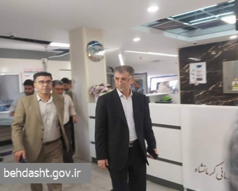 خسارت به بخش‌های مختلف بیمارستان فارابی کرمانشاه