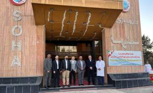 بازدید هیات عراقی از داروسازی سها با هدف توسعه همکاری‌های دارویی