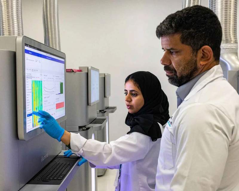 امارات در مسابقه جهانی برای توالی‌یابی ژنوم جمعیت پیش افتاد