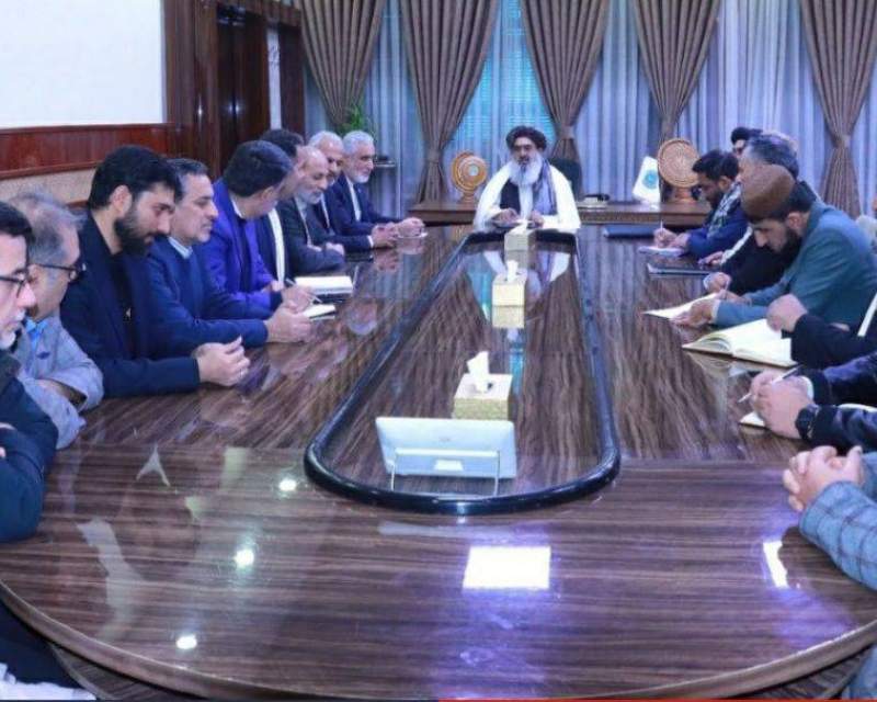 دیدار رئیس سازمان غذا و دارو با معاون نخست‌وزیر طالبان در امور اقتصادی