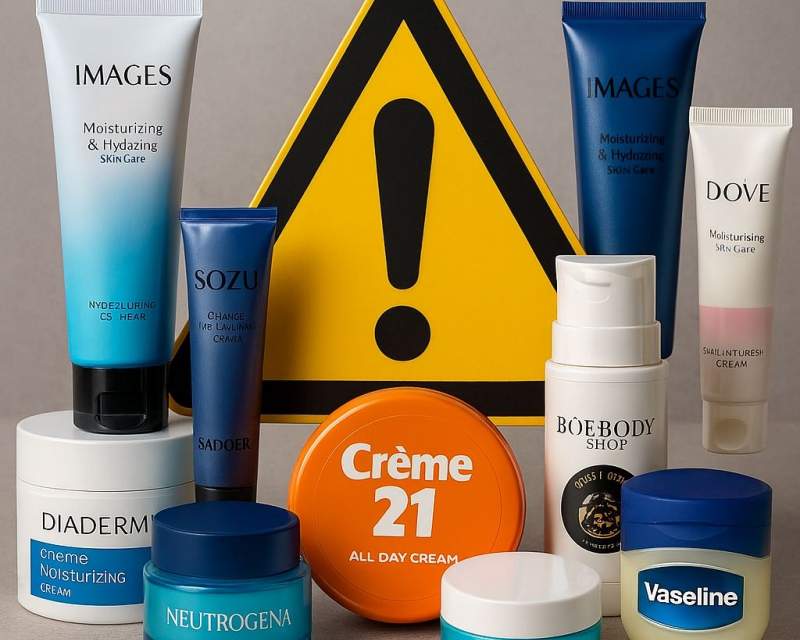 انتشار فهرست محصولات مراقبت از پوست فاقد مجوز